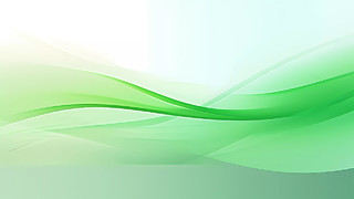 绿色简约科技感动感波浪线条曲线背景科技感背景